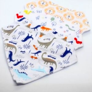 Handmade Organic Cotton Droll Bib